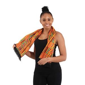 African-Made Kente Scarf/Table Runner #1